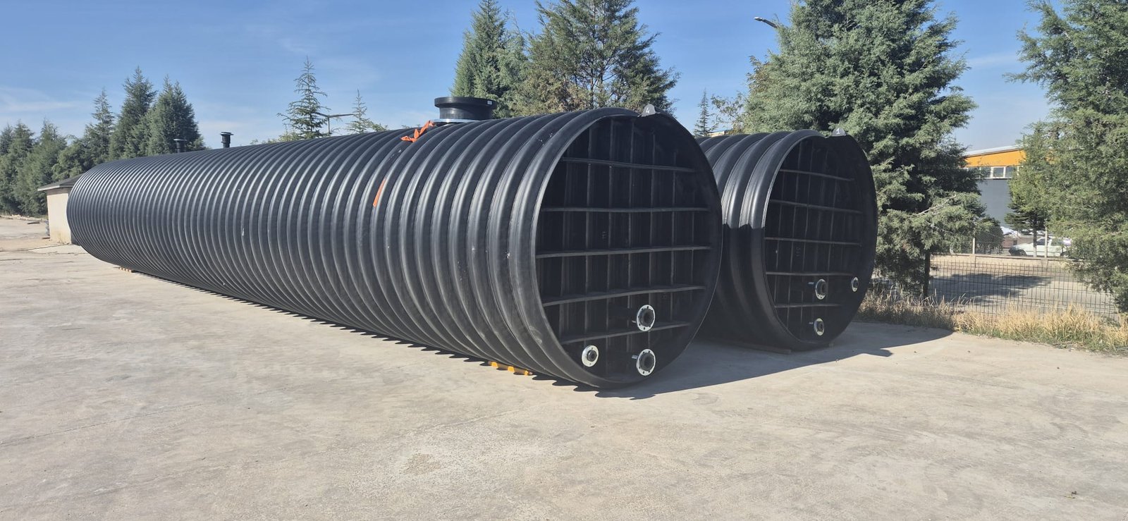 Neotank çelik takviyeli HDPE yeraltı tankı